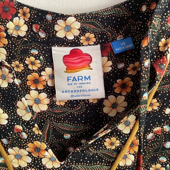 Farm Rio for Anthropologie Sayen Peasant Top - Picture 7 of 16